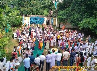 ବିଭିନ୍ନ ଅନୁଷ୍ଠାନ ପକ୍ଷରୁ ୭୯ ତମ ସ୍ବାଧିନତା ଦିବସ ପାଳିତ