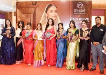 MALABAR GOLD LAUNCHES “EXCLUSIVE BRANDED JEWELLERY” SHOW AT IT’S SAHEED NAGAR STORE