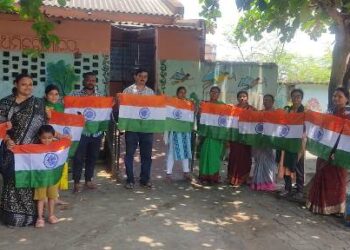 ଶ୍ରୀକ୍ଷେତ୍ର କଲୋନୀରେ ଘରେ ଘରେ ତ୍ରିରଙ୍ଗା ପାଳିତ