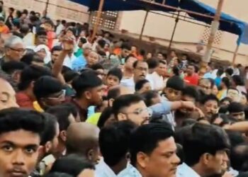 ଶ୍ରୀମନ୍ଦିର ଉତ୍ତରଦ୍ୱାରରେ ଭକ୍ତଙ୍କ ଗହଳି 