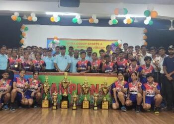 Sainik School Bhubaneswar Emerges Overall Champion at Group-F Intra Competitions of “All India Sainik Schools National Games and Cultural Meet–2025”