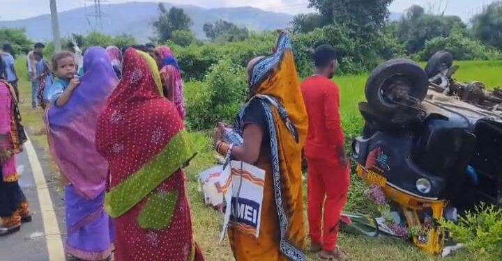 ଯାତ୍ରୀବାହି ଅଟୋ ସହ ବାଇକ ଧକ୍କା, ୯ ଆହତ, ଜଣେ ଗୁରୁତ