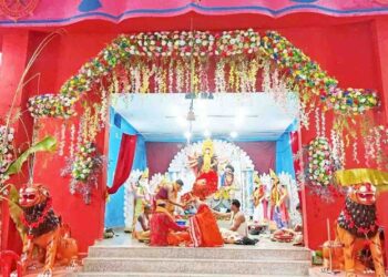 କଣ୍ଟାବାଞ୍ଜିରେ ସାର୍ବଜନୀନ ଦୁର୍ଗା ପୂଜା ଆରମ୍ଭ