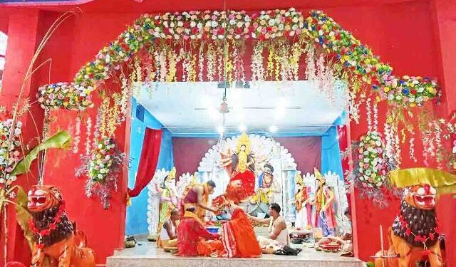 କଣ୍ଟାବାଞ୍ଜିରେ ସାର୍ବଜନୀନ ଦୁର୍ଗା ପୂଜା ଆରମ୍ଭ
