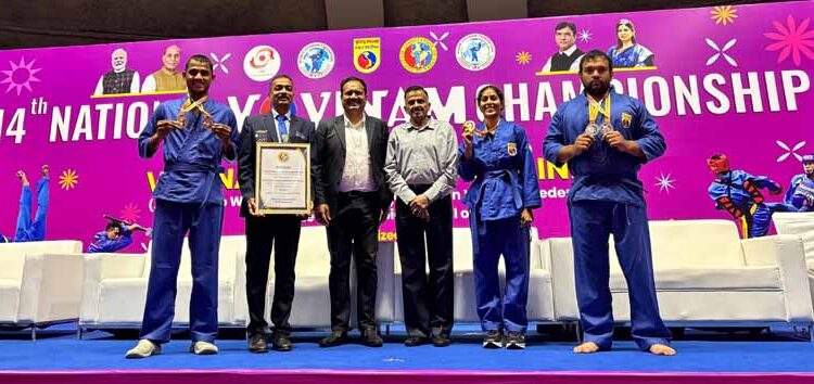 14 ତମ ଜାତୀୟ ଭୋଭିନାମ ମାର୍ସଲ ଆର୍ଟ ଚମ୍ପିୟାନସିପ ୨୦୨୫ରେ ଓଡ଼ିଶା ପୋଲିସର 3 ଜଣ ଯୁବ କ୍ରୀଡ଼ାବିତ (2ଟି ସ୍ଵର୍ଣ୍ଣ ଓ 3ଟି ରୌପ୍ୟ ପଦକ) ବିଜୟୀ