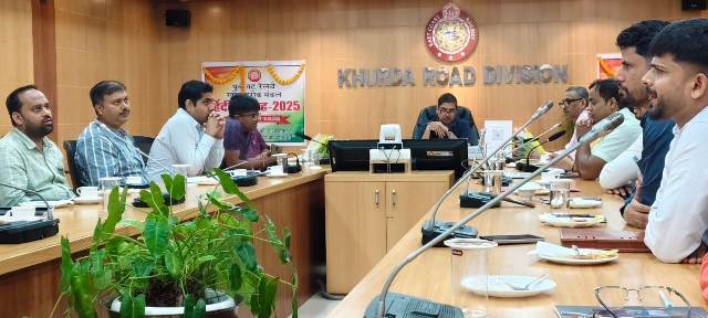 ଖୋର୍ଦ୍ଧାରୋଡ଼ ରେଳ ମଣ୍ଡଳରେ ରାଜଭାଷା ସପ୍ତାହ ଆୟୋଜିତ।
