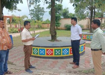 ମାଲକାନଗିରି ପୌରପରିଷଦର ବିଭିନ୍ନ ଉନ୍ନୟନ ମୂଳକ କାର୍ଯ୍ୟ ବୁଲି ଦେଖିଲେ ଜିଲ୍ଲାପାଳ