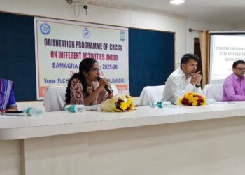 ନୂତନ ସିଆରସିସି ମାନଙ୍କ ଜିଲ୍ଲାସ୍ତରୀୟ ତାଲିମ ଶିବିର