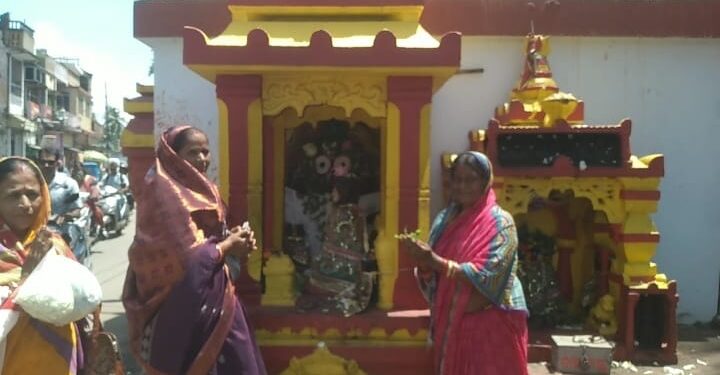 ଶ୍ରୀଗୁଣିଚା ମନ୍ଦିରରେ ମୁଣ୍ଡିଆମରା ପତିତପାବନ