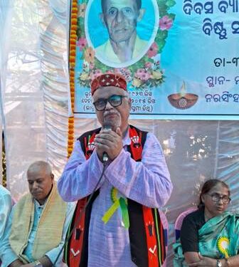 ଶ୍ରୀକ୍ଷେତ୍ରର ସାହିତ୍ଯିକ ଦମ୍ପତି ସମ୍ମାନିତ
