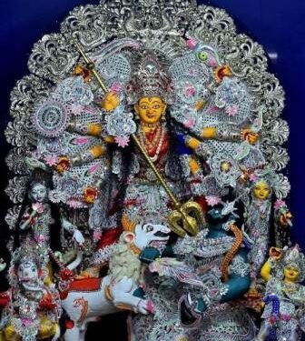 ଶ୍ରୀକ୍ଷେତ୍ରରେ ପୂଜାର ମାହୋଲ ଆକର୍ଷଣୀୟ ଦୁର୍ଗାମୂର୍ତ୍ତି ଦେଖି ଶ୍ରଦ୍ଧାଳୁ ବିଭୋର