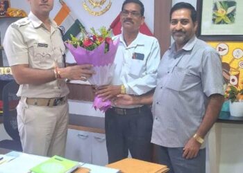 ପୁରୀ ଆରକ୍ଷୀ ଅଧିକ୍ଷକ ଙ୍କୁ ସୌଜନ୍ୟ ମୂଳକ ସାକ୍ଷାତ
