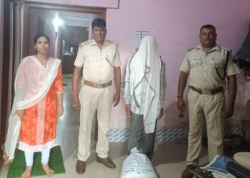 ୫କେଜି  ଗଞ୍ଜେଇ ଜବତ ଜବତ ହେବା ସହ ଅଭିଯୁକ୍ତକୁ ଗିରଫ କରି କୋର୍ଟ ଚାଲାଣ