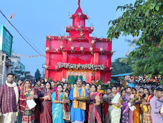 ଶ୍ରୀ ଶ୍ରୀ ଗଜ ଲକ୍ଷ୍ମୀ ପୂଜା ନିମନ୍ତେ କଳସ ଯାତ୍ରା
