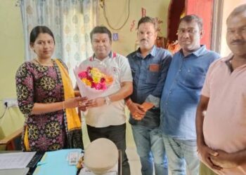 ବିରିଡି ଥାନା ଆଇ ଆଇ ସି ଙ୍କୁ ସମ୍ବର୍ଦ୍ଧନା