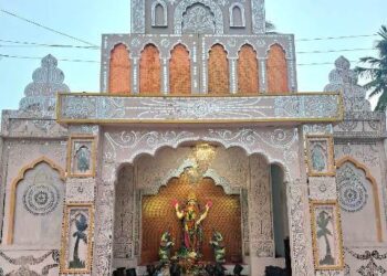 ବାଲିଘାଟ ଜାଗେଶ୍ବରୀ ଛକରେ ଗଜଲକ୍ଷ୍ମୀ ପୂଜା ଅନୁଷ୍ଠିତ : ଏଥର ୩ ରାତି ମେଲୋଡି ରେ କମ୍ପିବ ପୂଜା ମଣ୍ଡପ