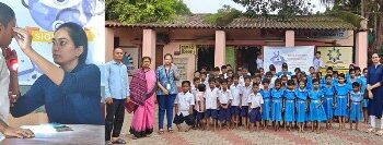 AM/NS Ports organises eye check-up camp for school children in Paradeep