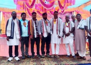 ପଞ୍ଚାୟତ ସ୍ତରୀୟ ଲକ୍ଷେ ଘର ଗଣ୍ଡା ସମାଜର ନୂଆଁଖାଇ ଭେଟ୍‌ଘାଟ୍‌