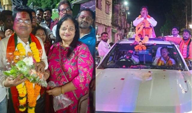 ରାଜ୍ୟ ବିଜେପିର ନୂତନ ଉପସଭାପତି ତଥା ପାରଳାର ପୂର୍ବତନ ବିଧାୟକ କେ. ନାରାୟଣ ରାଓଙ୍କୁ ବିପୁଳ ସମ୍ୱର୍ଦ୍ଧନା