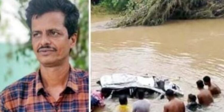 ଗଜପତି : ପ୍ରବଳ ସ୍ରୋତରେ କାର ସହ ଭାସି ଯାଇଥିବା ବ୍ୟବସାୟୀଙ୍କ ଶବ ଦୁଇ ଦିନ ପରେ ଉଦ୍ଧାର