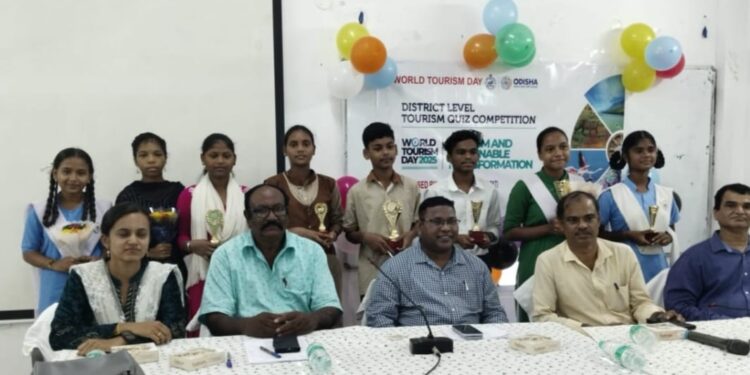 ଗଜପତି ଜିଲ୍ଲା ରେ ବିଶ୍ବ ପର୍ଯ୍ୟଟନ ଦିବସ-୨୦୨୫ ପାଳନ