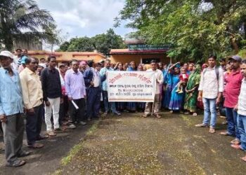 ଗଜପତି ଜିଲ୍ଲାରେ ରେ ଆଦିମ ଜନଜାତିଙ୍କ ଶାନ୍ତିପୂର୍ଣ୍ଣ ବିକ୍ଷୋଭ