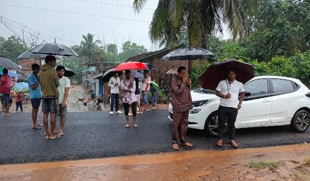 ଲଗାଣ ବର୍ଷାରେ ଭିଜିଲା ନୂଆଗଡ