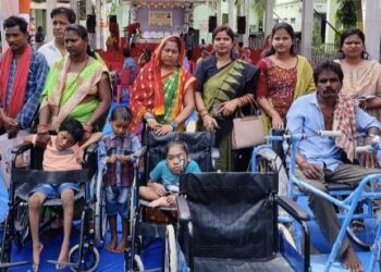 ଭୀମଭୋଇ ଭିନ୍ନକ୍ଷମ ସାମର୍ଥ୍ୟ ଶିବିର ୨୬୭ ପଞ୍ଜିକୃତରୁ ୧୦୦ ହିତାଧିକାରୀ ଉପକୃତ