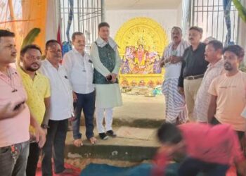 ବିରିଡି ରେ ଗଜ ଲଷ୍ମୀ ପୂଜା