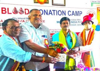 ଧନେଶ୍ଵର ମା’କାଳୀ ପୀଠ କମିଟି ପକ୍ଷରୁ ସମ୍ବର୍ଦ୍ଧନା ସଭା