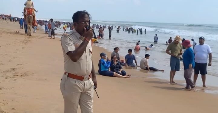 ସମୁଦ୍ର ଅଶାନ୍ତ ଜିଲ୍ଲା ପ୍ରଶାସନର ହାଇଆଲର୍ଟ