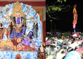 ରଣପୁରରେ ଦଶହରାକୁ ଫିକା କଲା ଲଘୁଚାପ ବର୍ଷା ; ଷୋହଳ ଦିନ ପରେ ପାରା ରୂପେ ମାଳ ଅଞ୍ଚଳକୁ ବିଦାୟ ନେଲେ ମା ଖିଲାମୁଣ୍ଡା