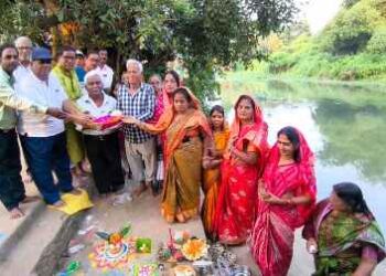 ପୂର୍ଣାତୋୟା ପ୍ରାଚୀ ନଦୀର ସୁନାମୁହିଁ ଘାଟରେ ବୋଇତ ବନ୍ଦାଣ ଉତ୍ସବ
