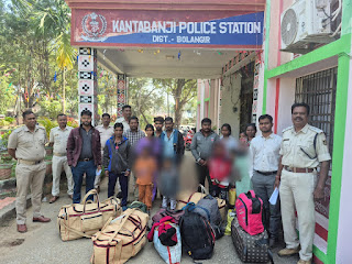 ବେଆଇନ ଦାଦନ ଶ୍ରମିକ ଚାଲାଣ ବେଳେ କଣ୍ଟାବାଞ୍ଜି ପୋଲିସ ଦ୍ବାରା ଉଦ୍ଧାର