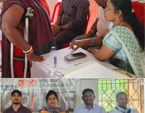 ପାରଳାଖେମୁଣ୍ଡି ଗଜପତି ଷ୍ଟାଡିୟମରେ ରୋଟାରୀ କ୍ଲଵ ଅଫ ବ୍ରହ୍ମପୁର ଇଷ୍ଟ ତରଫରୁ ଦିବ୍ୟାଙ୍ଗଙ୍କ ପାଇଁ ମାଗଣା କୃତ୍ରିମ ଅଙ୍ଗ ପ୍ରତିରୋପଣ ଶିବିର