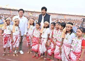 କେନ୍ଦ୍ରମନ୍ତ୍ରୀ ରାମଦାସ ଅଠୱାଲେଙ୍କ କିଟ୍‍ ଓ କିସ୍‍ ପରିଦର୍ଶନ