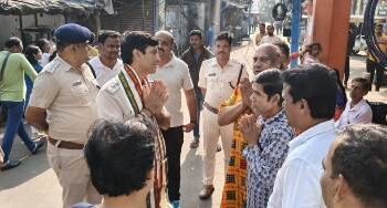 ପୁରୀ ପୋଲିସ୍ ଦ୍ୱାରା ସହରର ବିଭିନ୍ନ ସାହି ଏବଂ ଗୁରୁତ୍ୱପୂର୍ଣ୍ଣ ସ୍ଥାନ ଯାତାୟାତ ବ୍ୟବସ୍ଥାର ସମୀକ୍ଷା