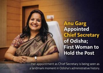 Anu Garg Appointed Chief Secretary of Odisha; First Woman to Hold the Post