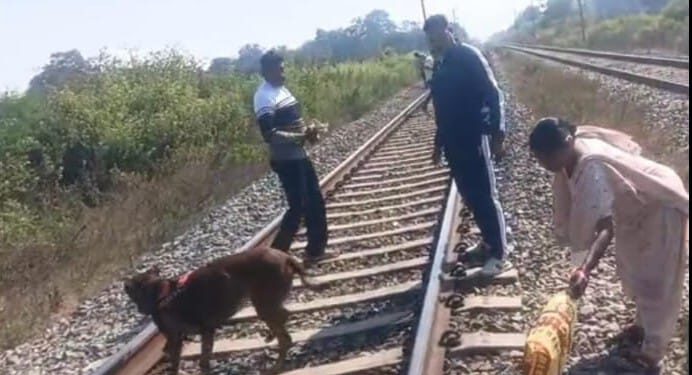 ଦାଦନ ଶ୍ରମିକଙ୍କ ରେଲ ଧାରଣାରୁ ମୃତ ଦେହ ଉଦ୍ଧାର ହତ୍ୟା ଘଟଣା ; ସାଇଣ୍ଟିଫିକ୍ ଟିମ୍ ଓ ସନ୍ଧାନୀ କୁକୁର ସହ ଜିଆରପିର ତଦନ୍ତ