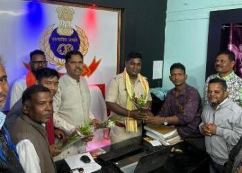 ବିଜେପି ଦଳ ତରଫରୁ ବୋଲଗଡ଼ ନୂତନ ଥାନା ଅଧିକାରୀଙ୍କୁ ସମ୍ବର୍ଦ୍ଧନା