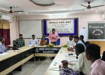 କୃଷି ବିଜ୍ଞାନ କେନ୍ଦ୍ର ପକ୍ଷରୁ ବିଶ୍ଵ ମୃତ୍ତିକା ଦିବସ ପାଳନ ଆର