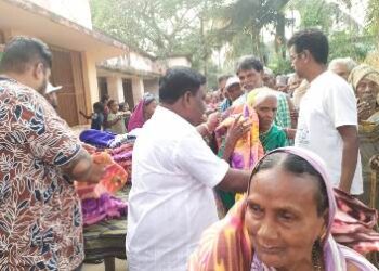 ସିଦ୍ଧି ବିନାୟକ ଚାରିଟେବୁଲ ଟ୍ରଷ୍ଟ ପକ୍ଷରୁ ନରିଶୋରେ ଶୀତବସ୍ତ୍ର ବଣ୍ଟନ