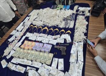 ଚନ୍ଦନପୁର ବଡଧରଣ ଡକାୟତରେ ୪ ଗିରଫ – ସୁନା, ରୂପା ଟଙ୍କା ଓ ପିସ୍ତଲ ଜବତ