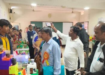 ବ୍ଲକ ସ୍ତରୀୟ ବାଲ ବୈଜ୍ଞାନିକ ମେଳାରେ ପିଲାମାନଙ୍କ ନବ ଆବିଷ୍କାରର ଝଲକ