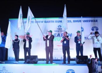 ଟାଟା ପାୱାର କ୍ଲାଇମେଟ୍ କ୍ରୁ ଆର୍ଥ ରନ୍  ସବୁଜ ପୃଥ‌ିବୀ ପାଇଁ ଭୁବନେଶ୍ୱରରେ ଏକାଠି ହେଲେ ୪,୦୦୦ ରୁ ଅଧୂକ ଲୋକ