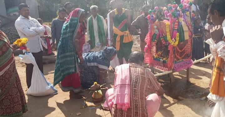 ଭୀମକେଲା ଗ୍ରାମରେ ମକର ମେଳା ଓ ଷୋହଳ ପ୍ରହର ନାମଯଜ୍ଞ