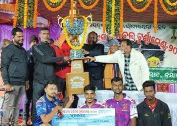 25ବର୍ଷ ରେ ପାଦ ଥାପିଛି ଜୟଦୁର୍ଗା କ୍ଲବ ଦ୍ୱାରା ଆୟୋଜିତ ସ୍ମାଶ ଭଲିବଲ ଟୁର୍ନାମେଣ୍ଟ