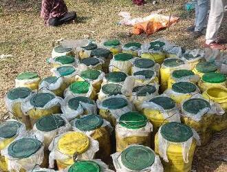 ପୁରୀ ପୋଲିସ ର ଅପରେସନ୍ ଚକ୍ର ବଳରେ ଅବୈଧ ମଦବିକ୍ରି କରି ୮୪୬ ଗିରଫ