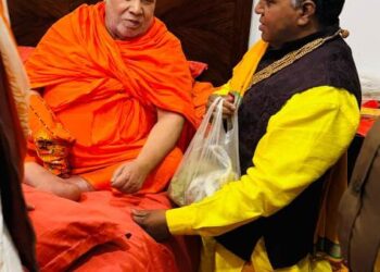 ଗୋବିନ୍ଦ ଗୋଧାମ ଗୋଶାଳାରେ ପଦ୍ମ ବିଭୂଷଣ ଜଗତଗୁରୁ ରାମ ଭଦ୍ରାଚାର୍ଯ୍ୟଙ୍କ ୭୭ ତମ ଜନ୍ମ ଜୟନ୍ତୀ