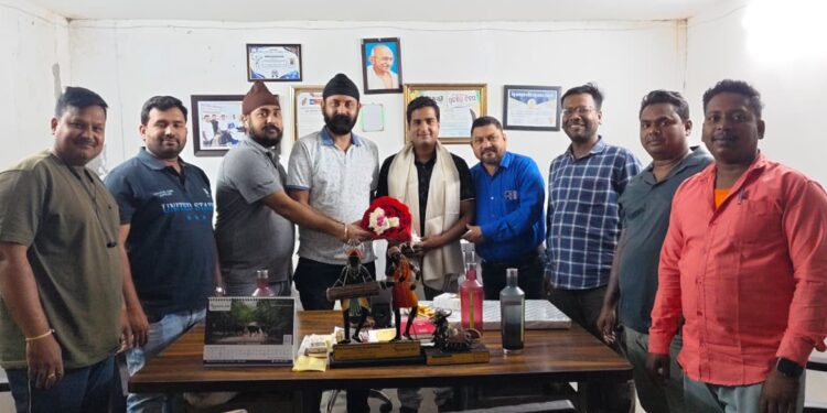 କଣ୍ଟାବାଞ୍ଜି JMFC କୋର୍ଟର ସରକାରୀ ଓକିଲ ଭାବେ ବିବେକ ଶର୍ମାଙ୍କ ନିଯୁକ୍ତି, ପ୍ରେସ କ୍ଲବ ପକ୍ଷରୁ ସମ୍ବର୍ଦ୍ଧନା